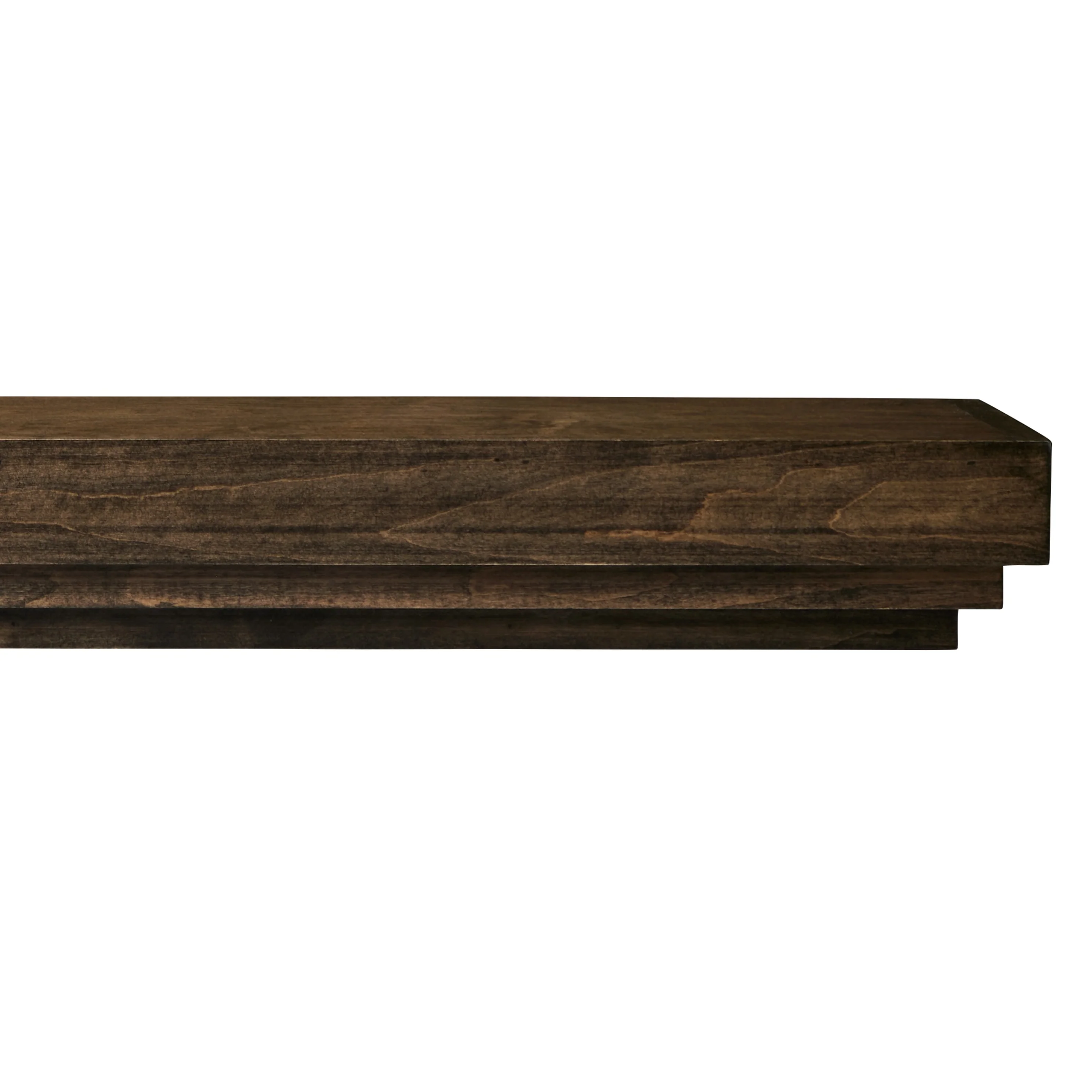 Fireside Finishings Crosby Wood Mantel Shelf - Image 4