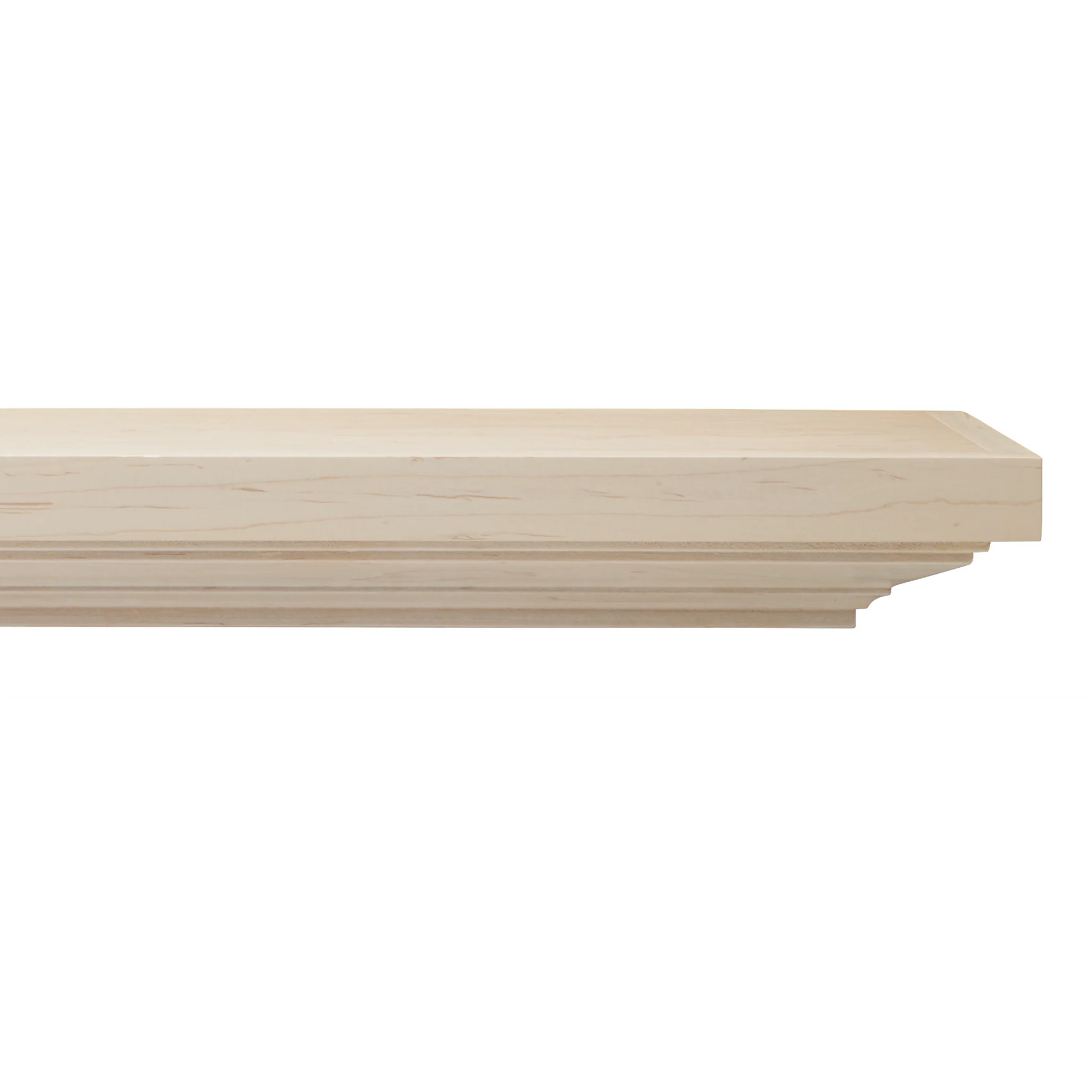 Fireside Finishings Baxter Wood Mantel Shelf - Image 4
