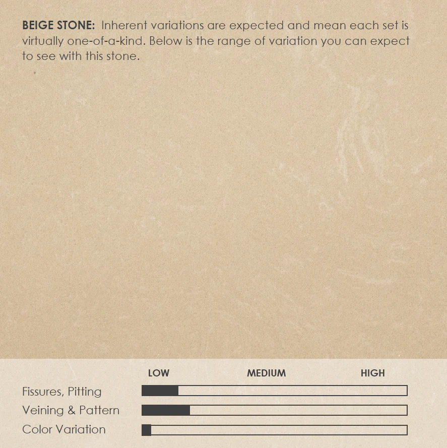 Fireside Finishings Beige Stone - Image 3
