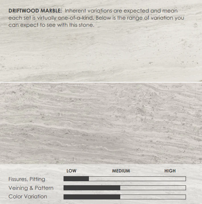 Fireside Finishings Driftwood Marble - Image 3