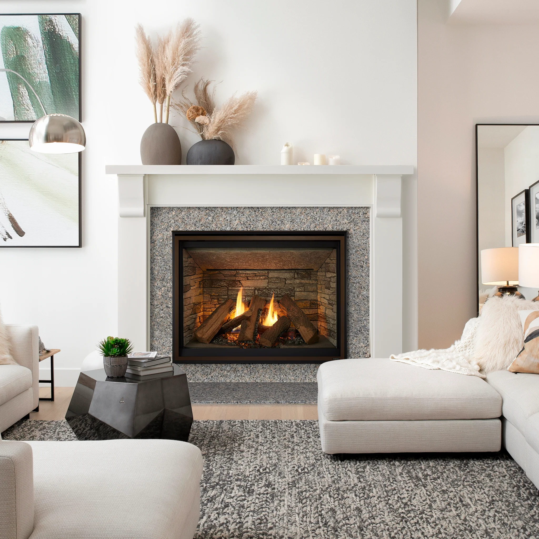 Fireside Finishings Merritt Wood Mantel - Image 2