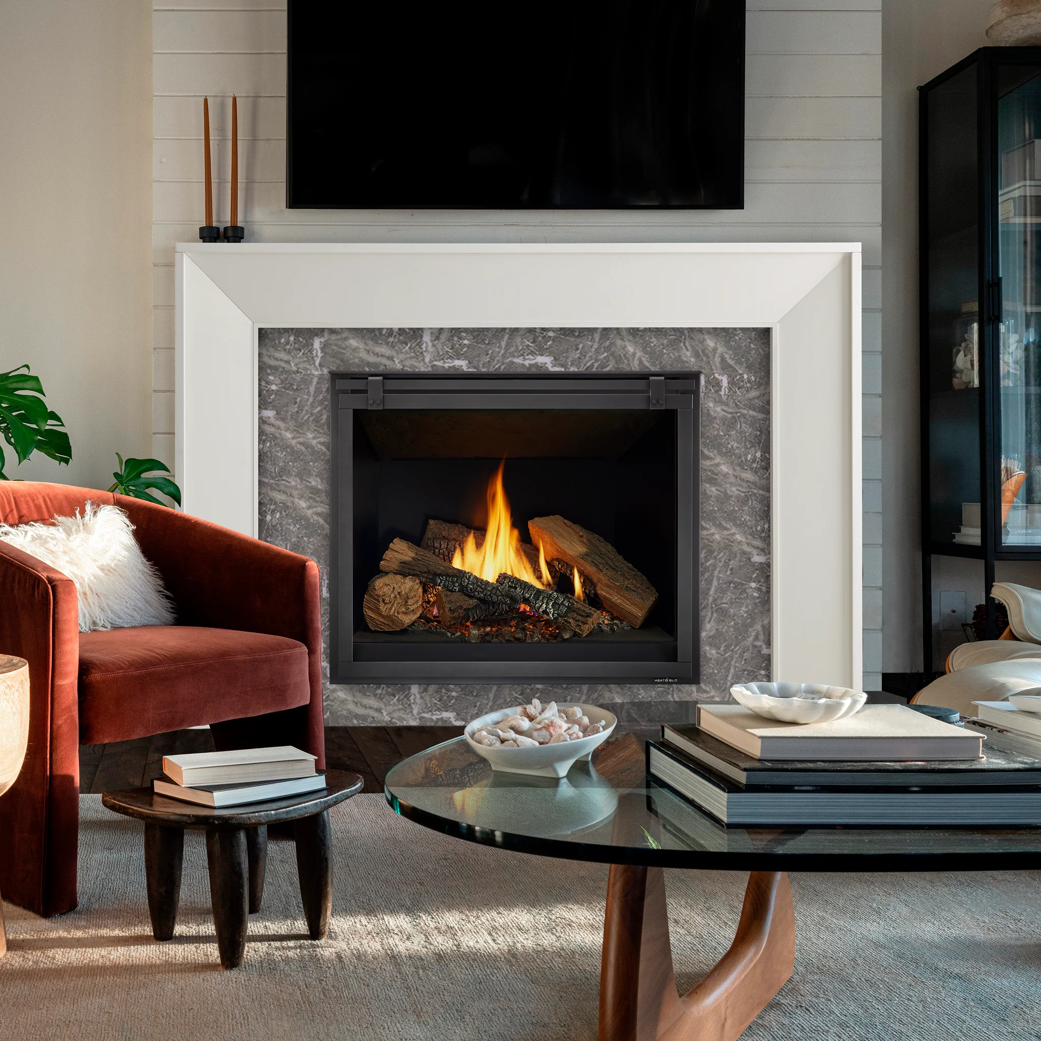 Fireside Finishings Zimmer Wood Mantel - Image 2