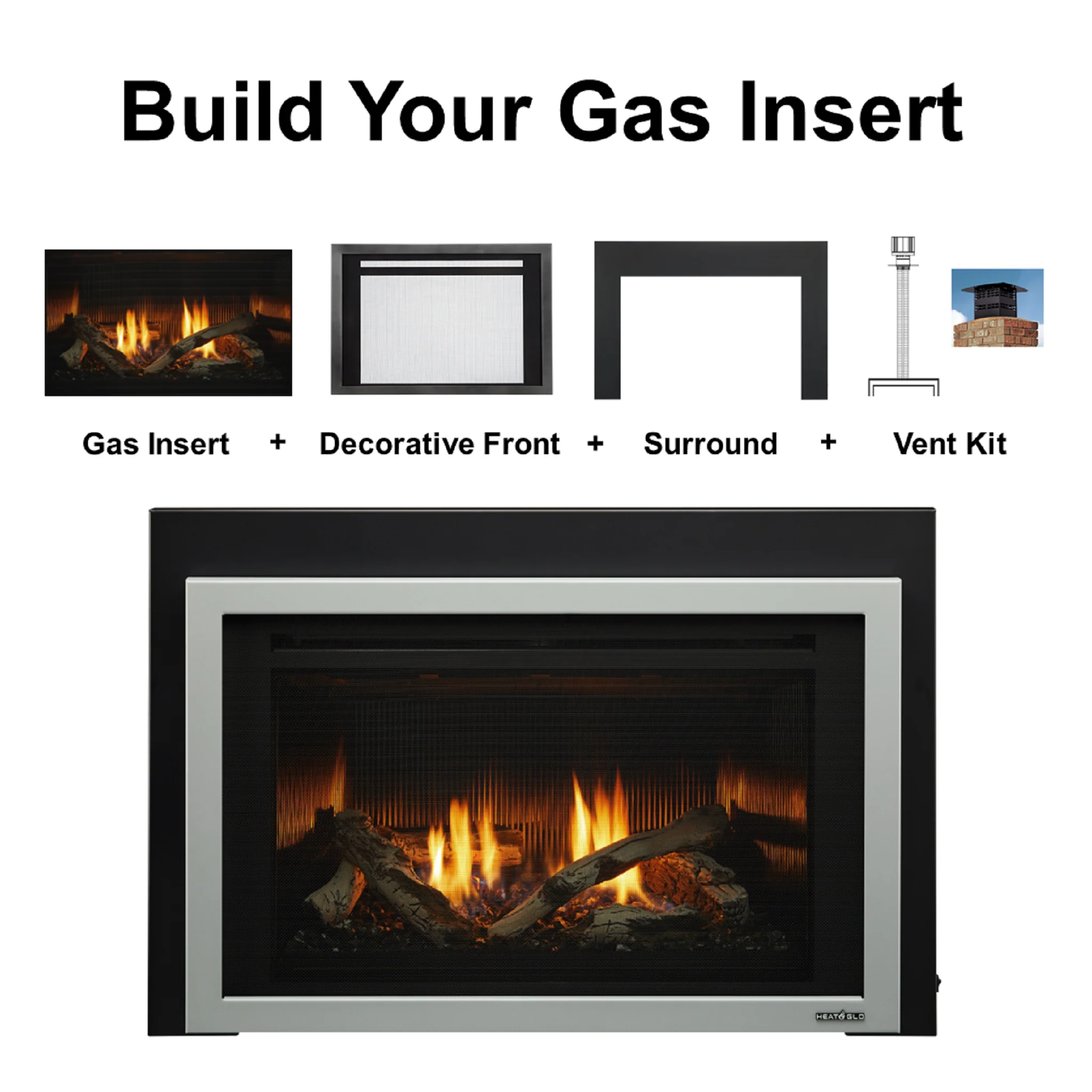 Heat & Glo Cosmo Gas Insert - Image 4
