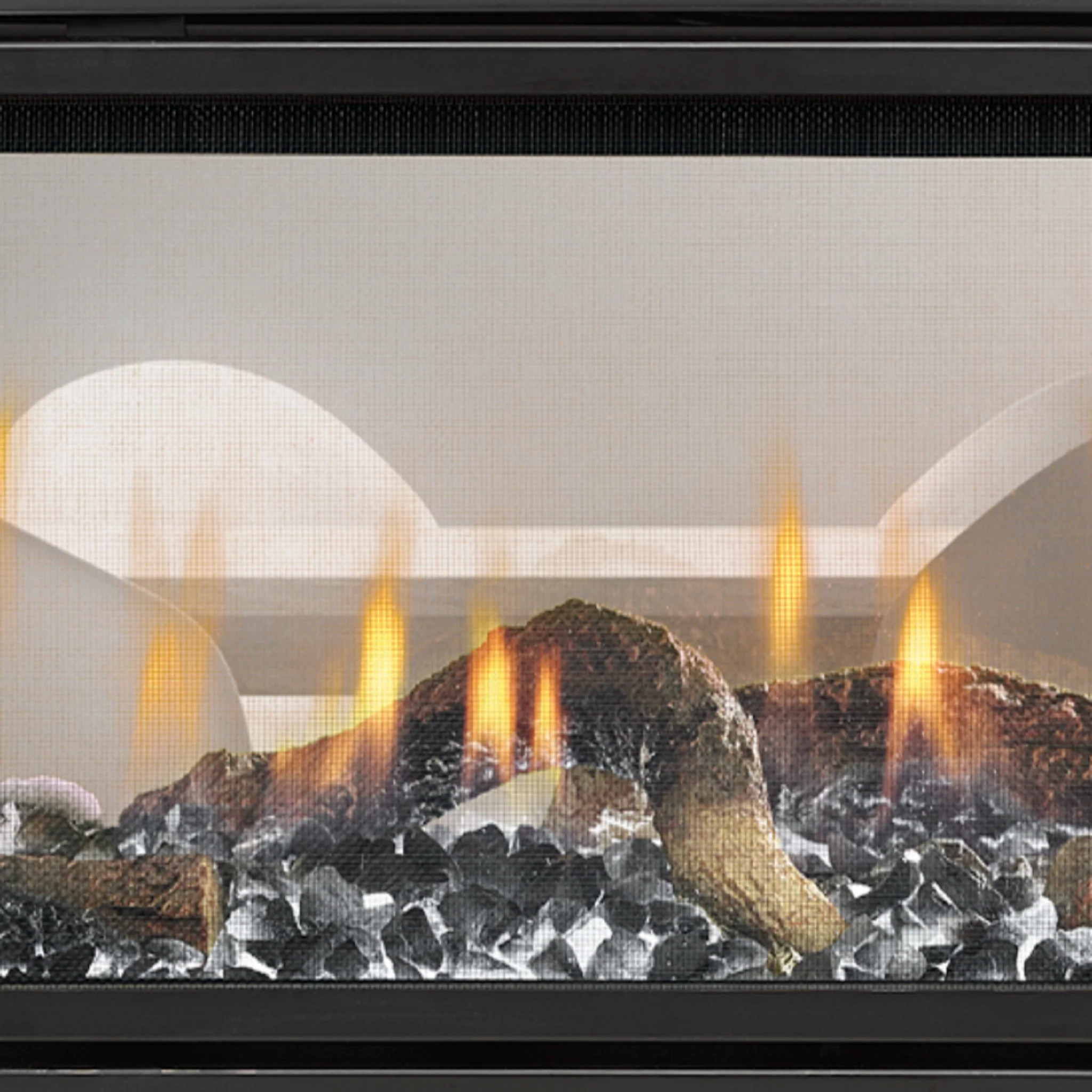 Heat & Glo Mezzo Double Sided Gas Fireplace - Image 3