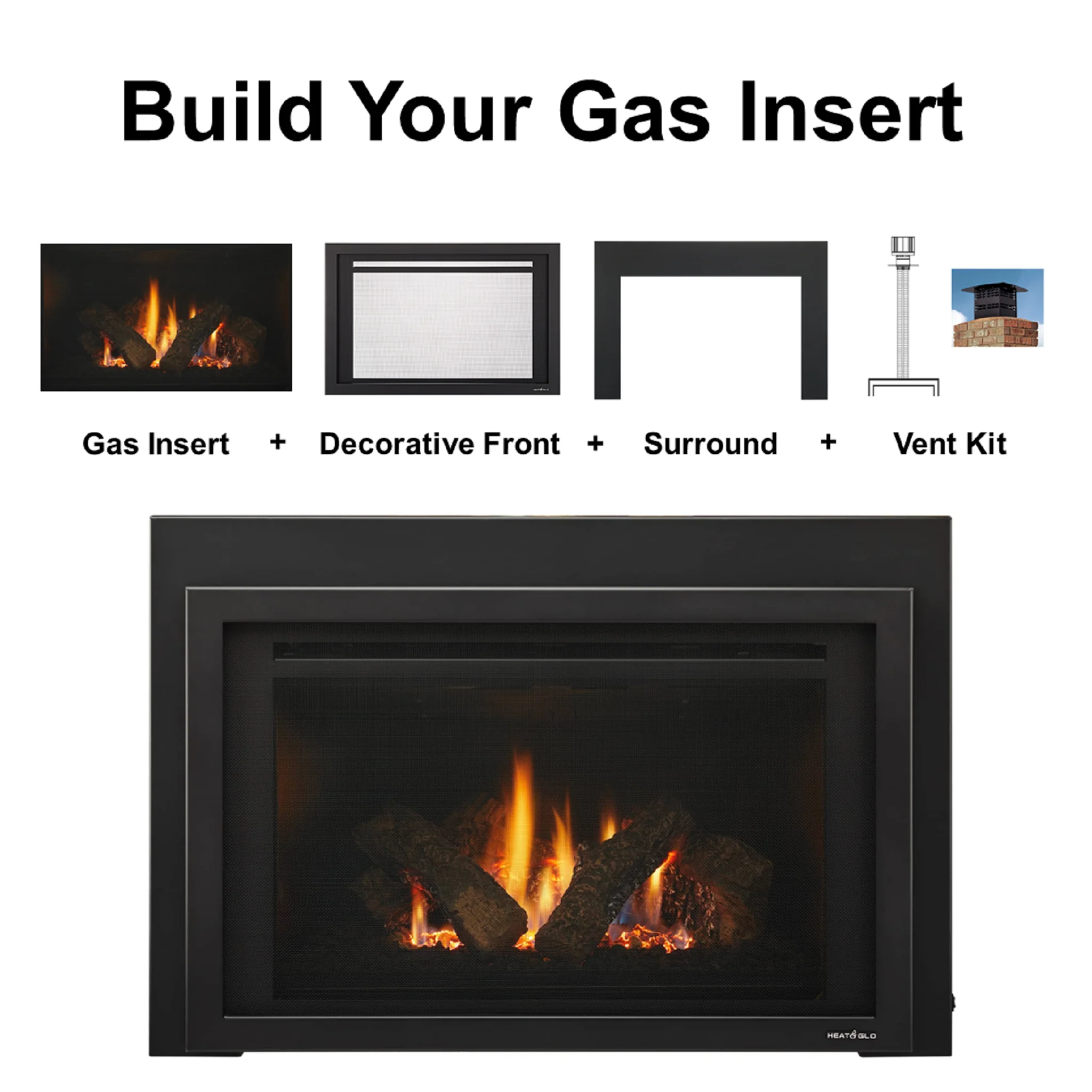 Heat & Glo Provident Gas Insert - Image 5