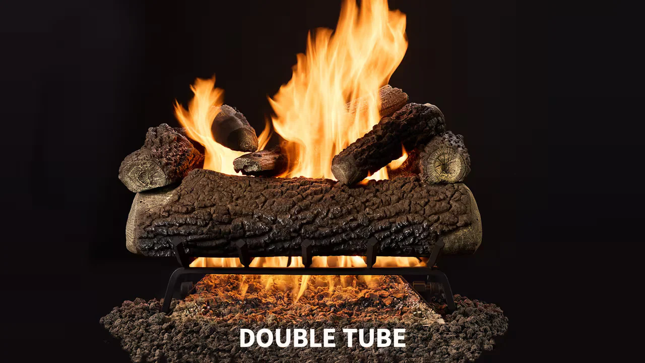 Heat & Glo Timberland Oak Vented Log Set - Image 2