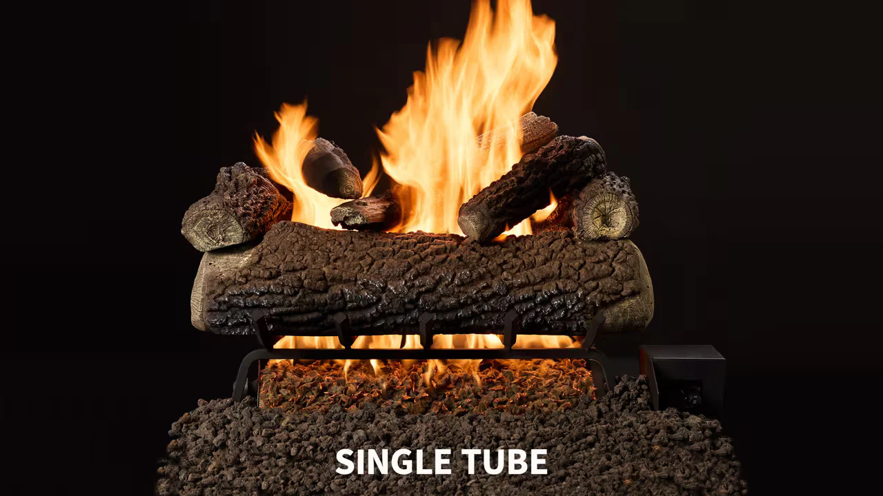 Heat & Glo Timberland Oak Vented Log Set - Image 3