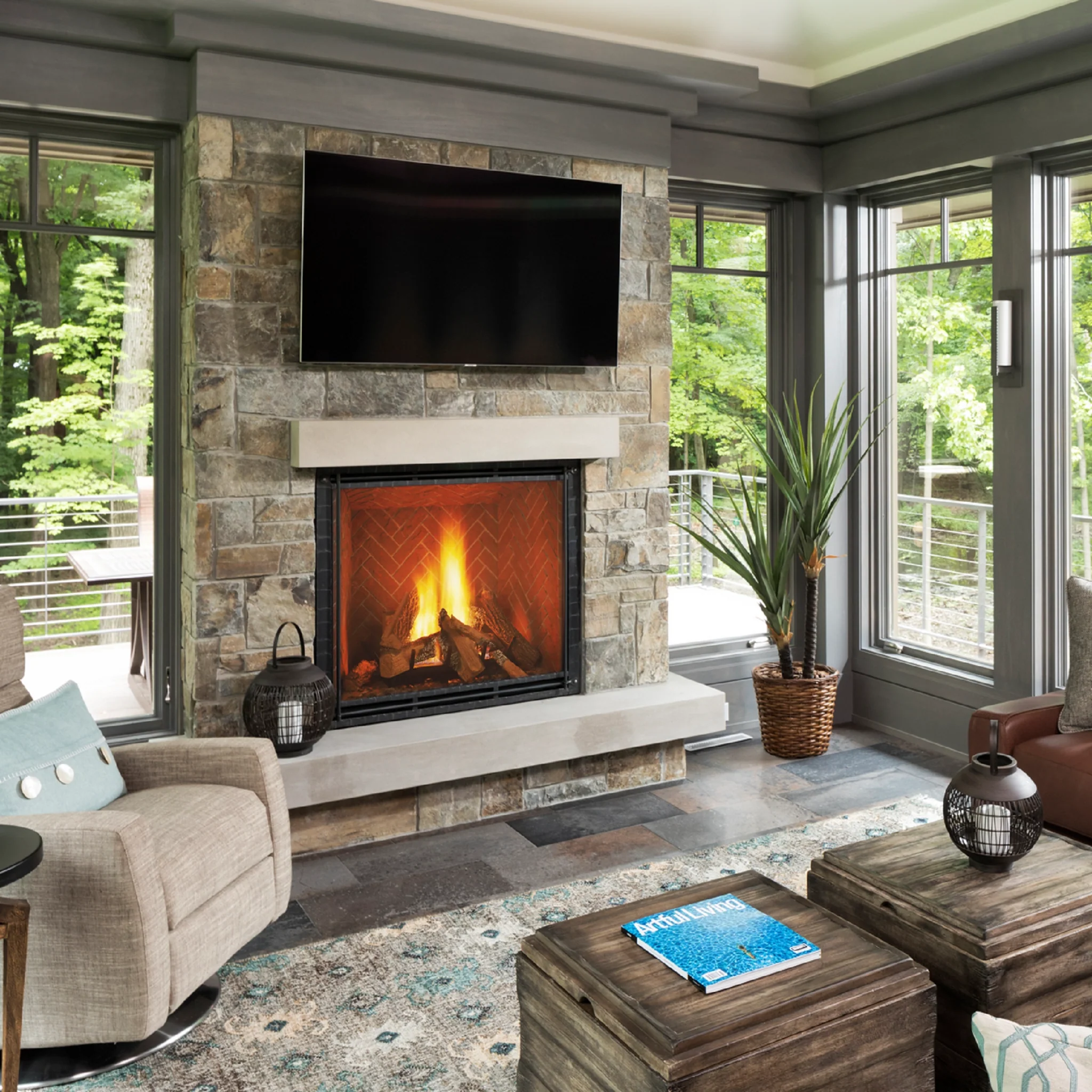 Heat & Glo True Gas Fireplace - Image 3