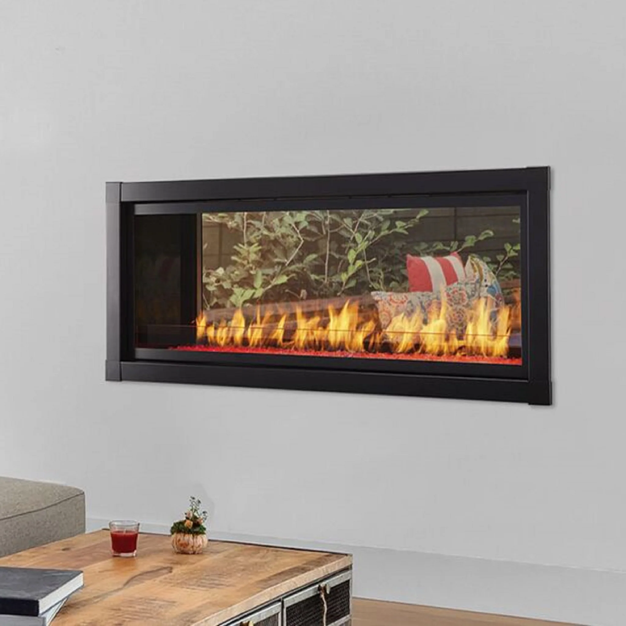 Monessen Artisan Double Sided Gas Fireplace - Image 3