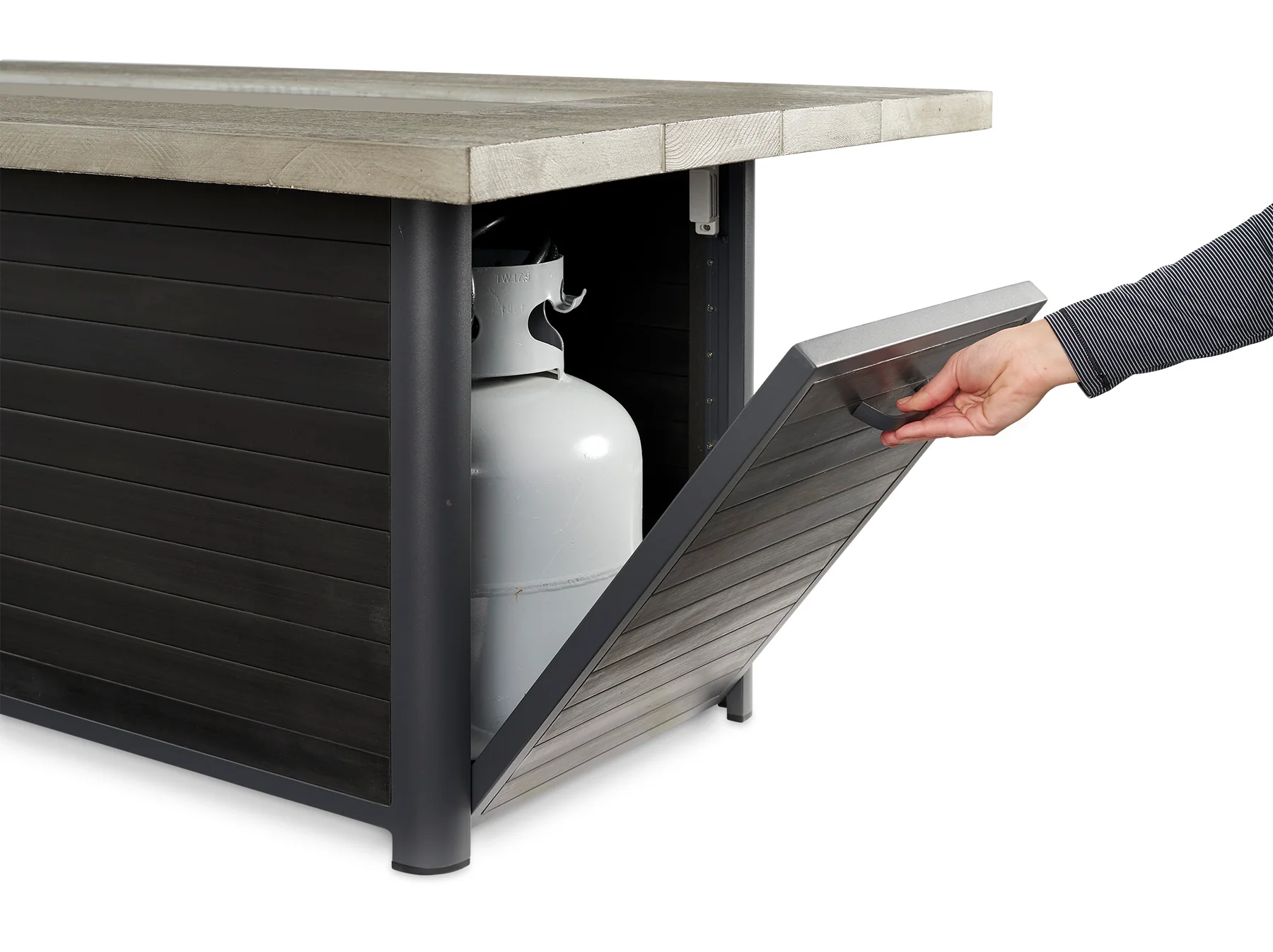 Outdoor GreatRoom Cedar Ridge Fire Pit Table - Image 5