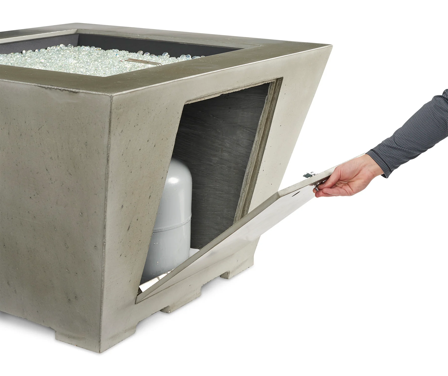 Outdoor GreatRoom Cove Square Fire Pit Bowl - Image 4