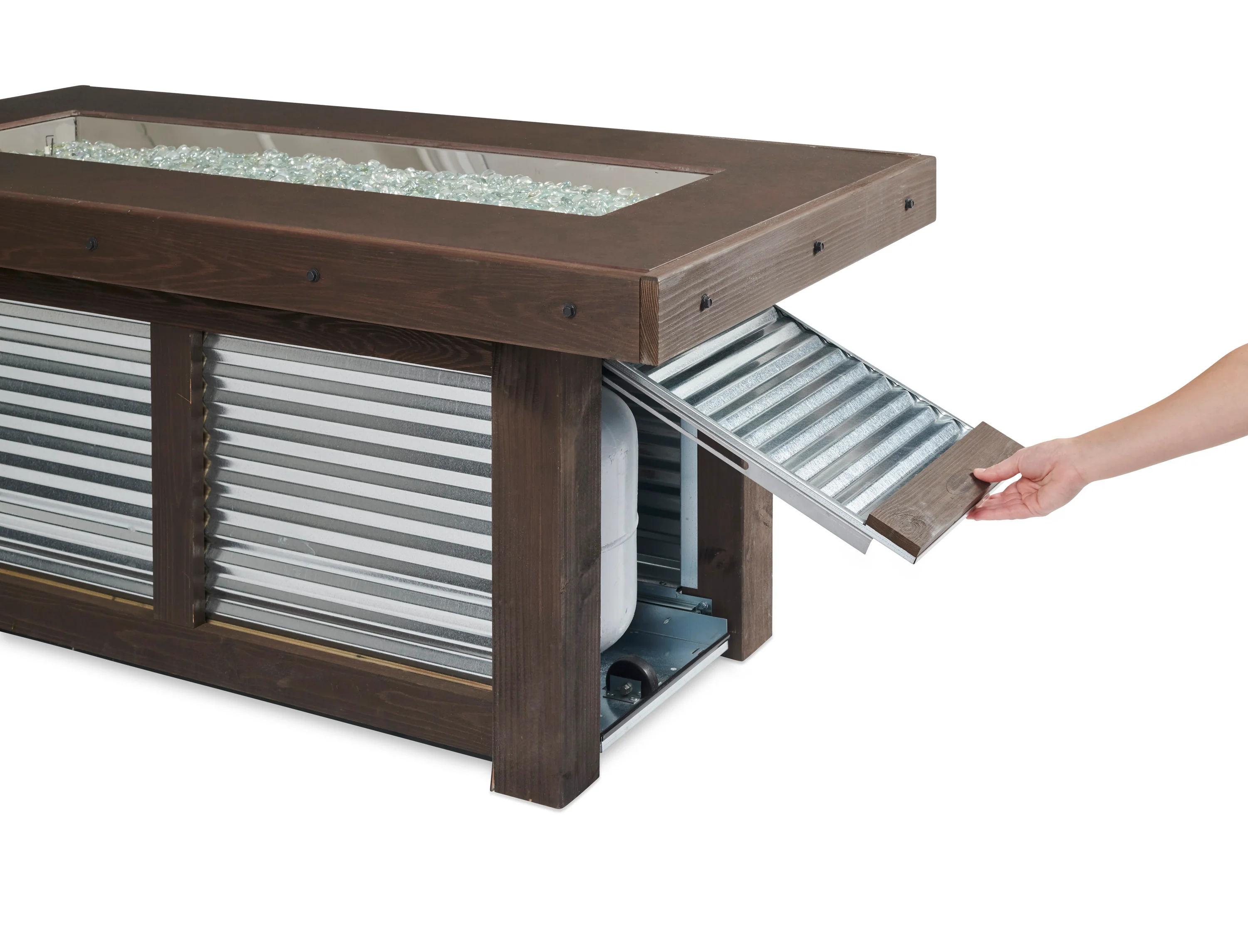 Outdoor GreatRoom Denali Brew Fire Pit Table - Image 6