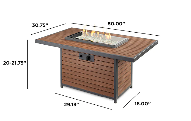 Outdoor GreatRoom Kenwood Fire Pit Table - Image 2