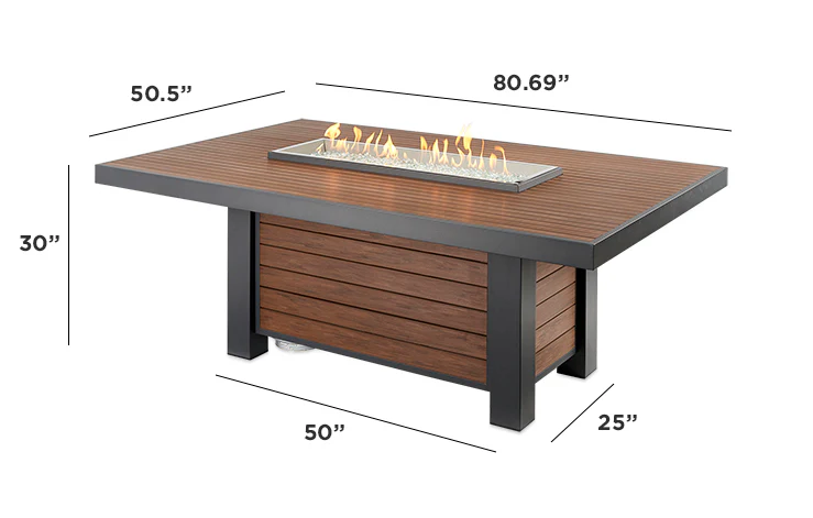 Outdoor GreatRoom Kenwood Fire Pit Table - Image 3
