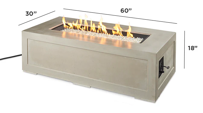 Outdoor GreatRoom Cove Fire Pit Table - Image 5