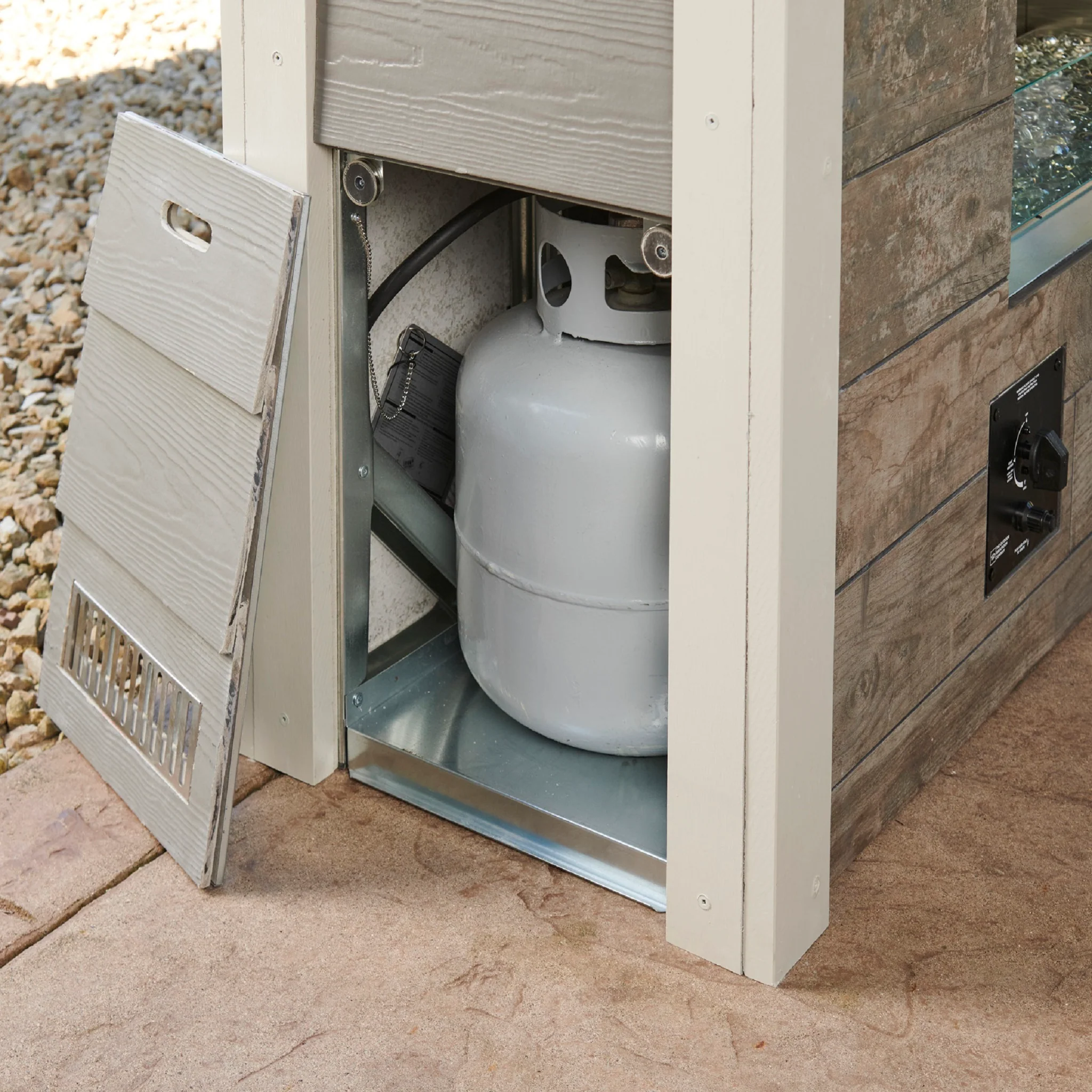 Outdoor GreatRoom Ready-to-Finish Gas Fireplace - Image 6