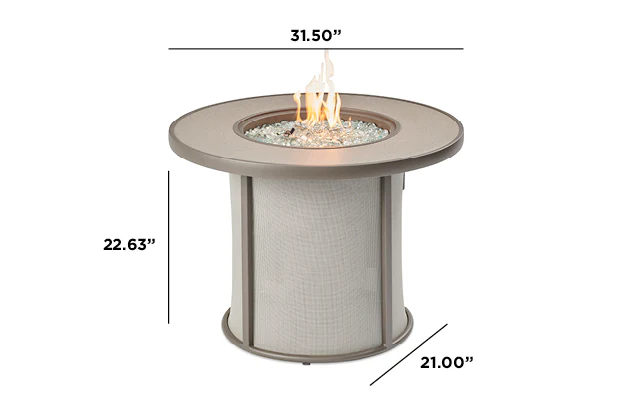 Outdoor GreatRoom Stonefire Fire Pit Table - Image 6