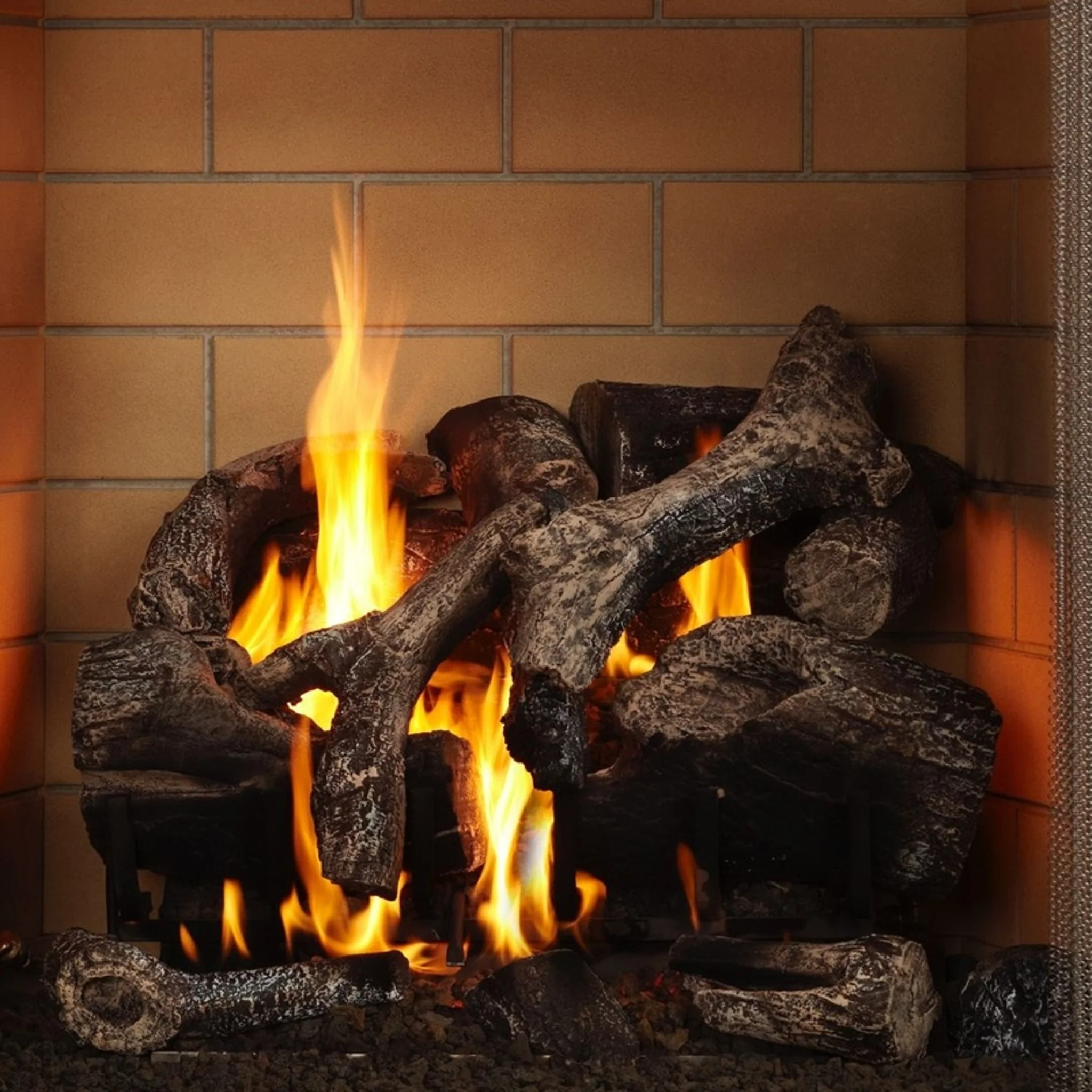 Outdoor Lifestyles Castlewood Wood Fireplace - Image 4