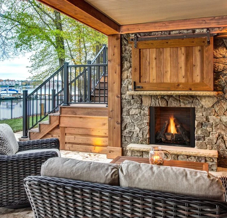Outdoor Lifestyles Courtyard Gas Fireplace - Image 4