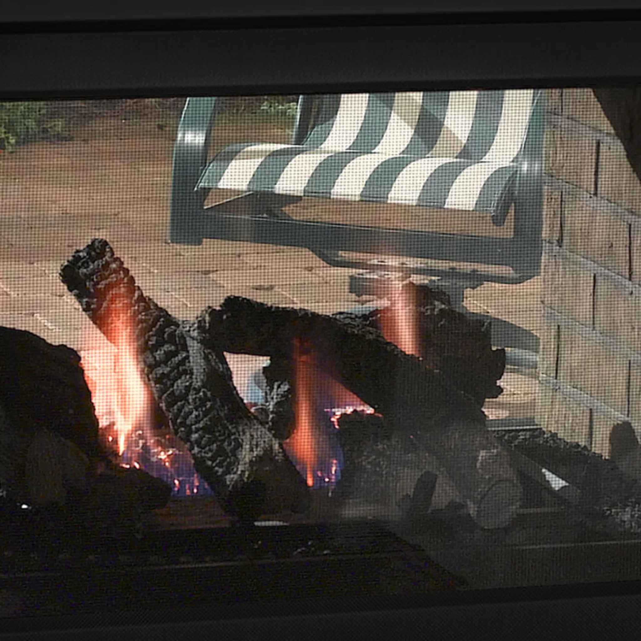 Outdoor Lifestyles Twilight Double Sided Gas Fireplace - Image 3