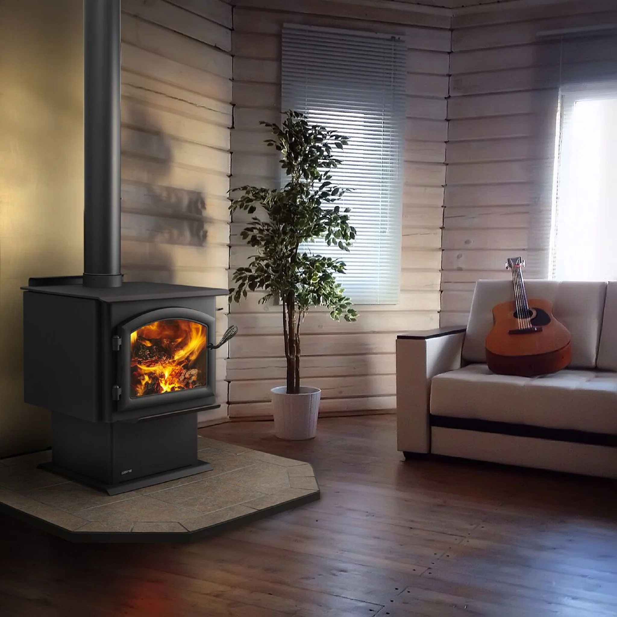 Quadra-Fire 3100 Millennium Wood Stove - Image 3