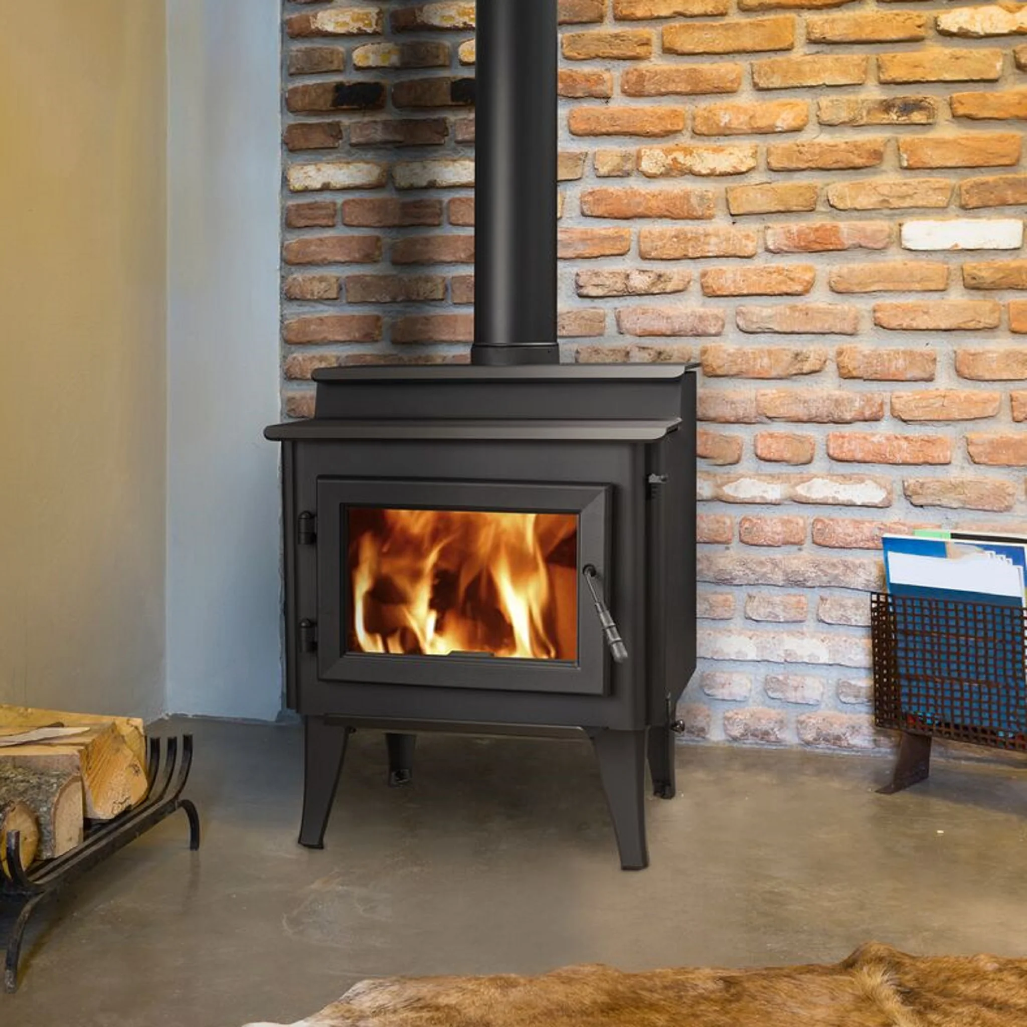 Quadra-Fire 4300 Step Top Wood Stove - Image 3