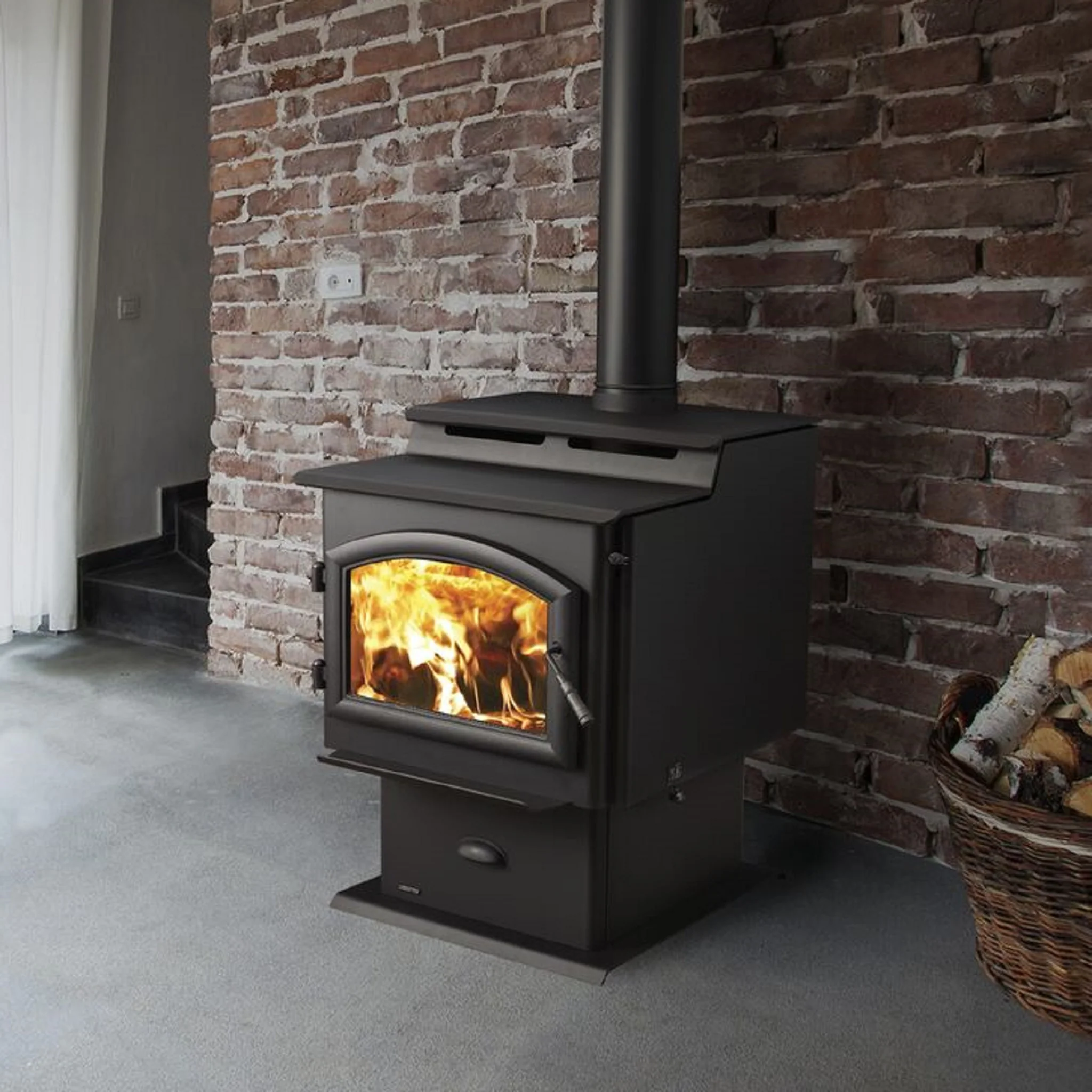 Quadra-Fire 5700 Step Top Wood Stove - Image 3