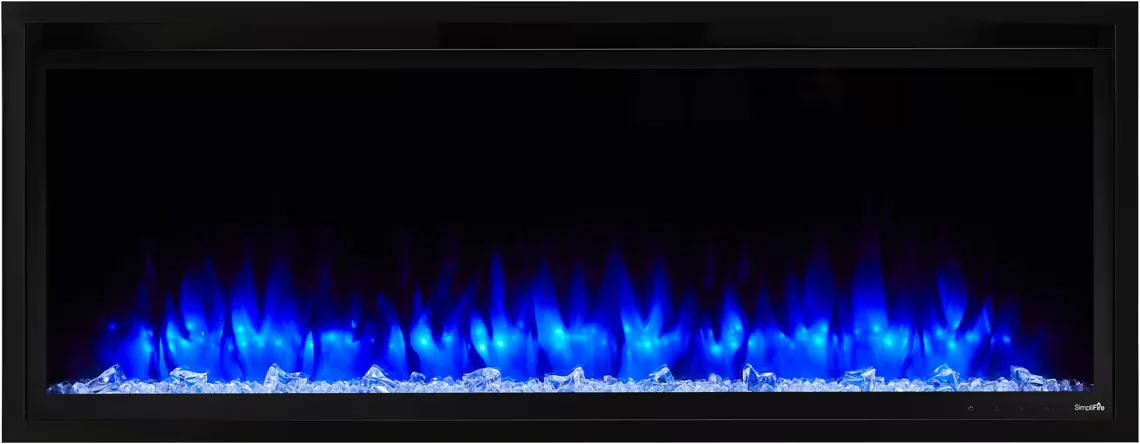 SimpleFire Allusion Platinum Wall-mounted Fireplace - Image 7