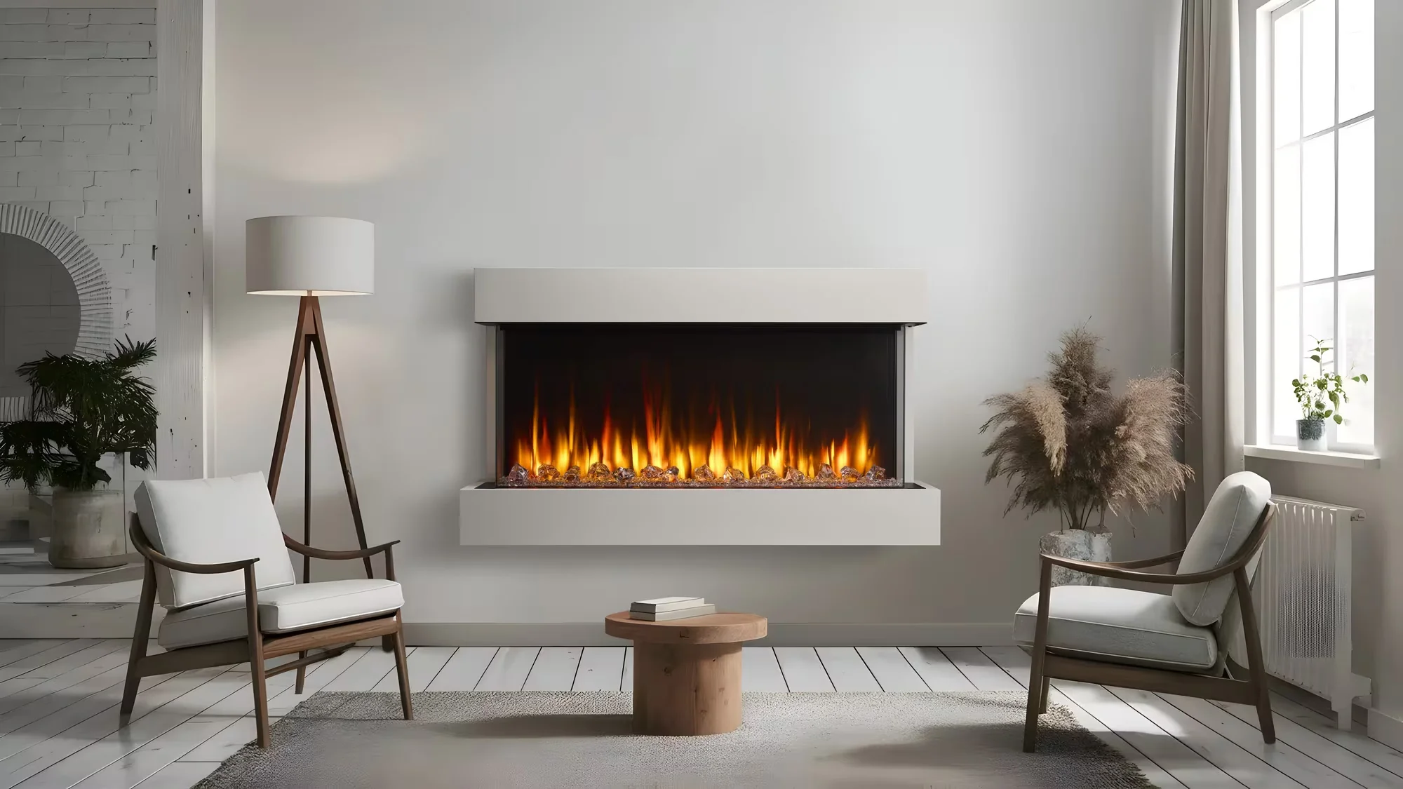 SimpleFire Triton Electric Fireplace - Image 3