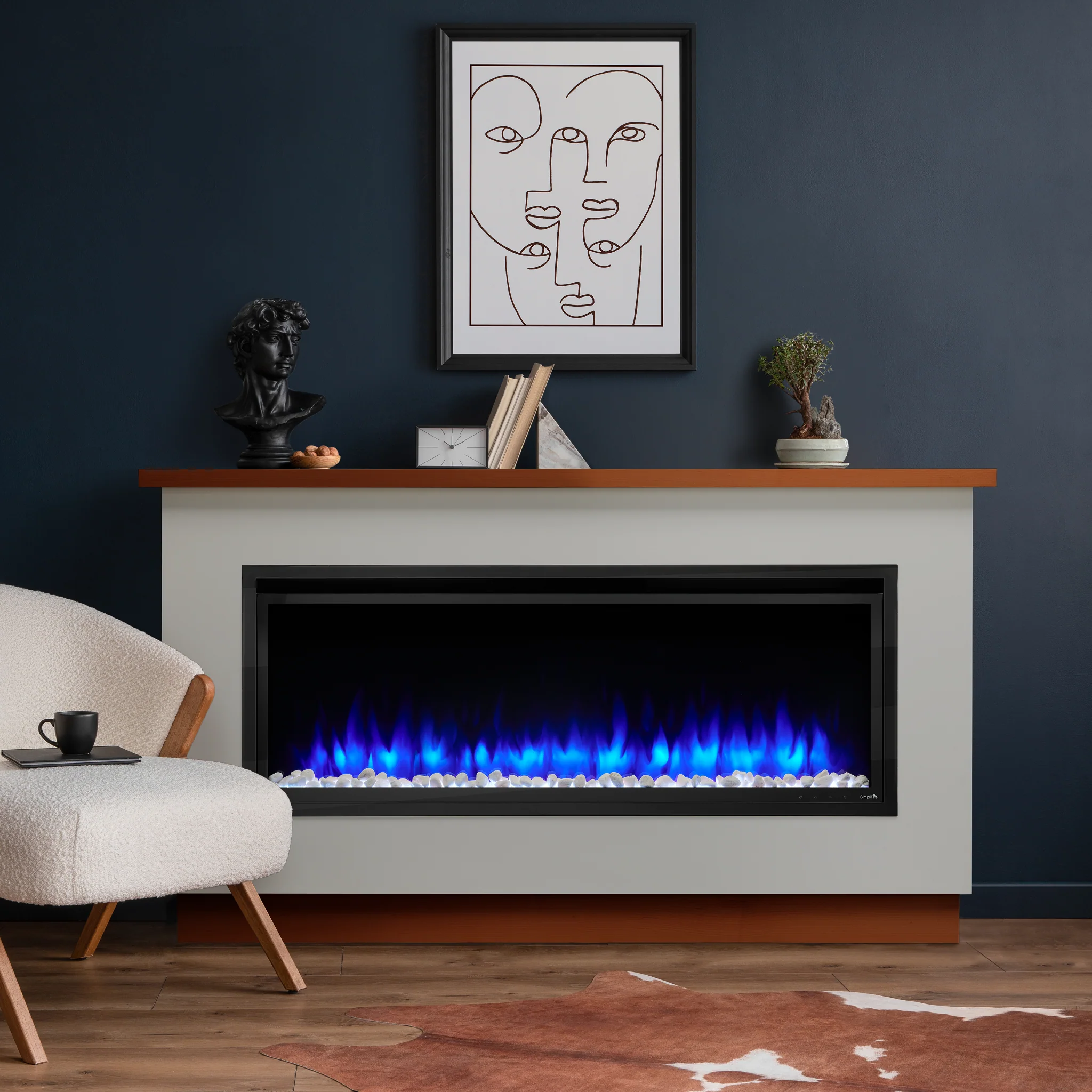SimpliFire Boyd Cabinet Mantel - Image 3