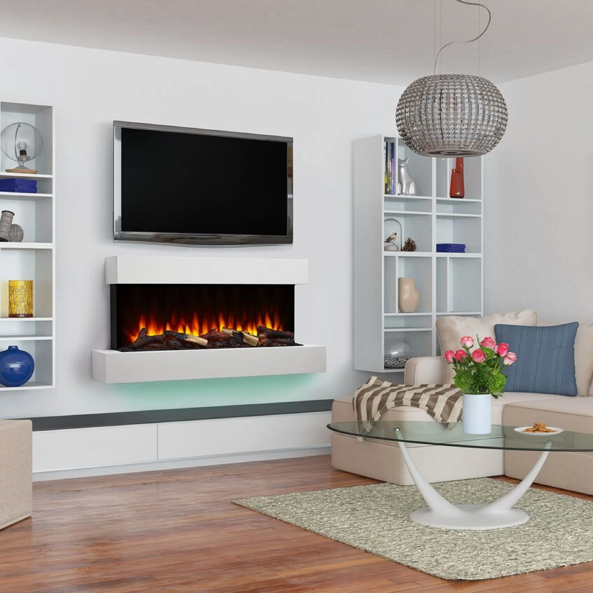 SimpliFire Format Electric Fireplace - Image 4