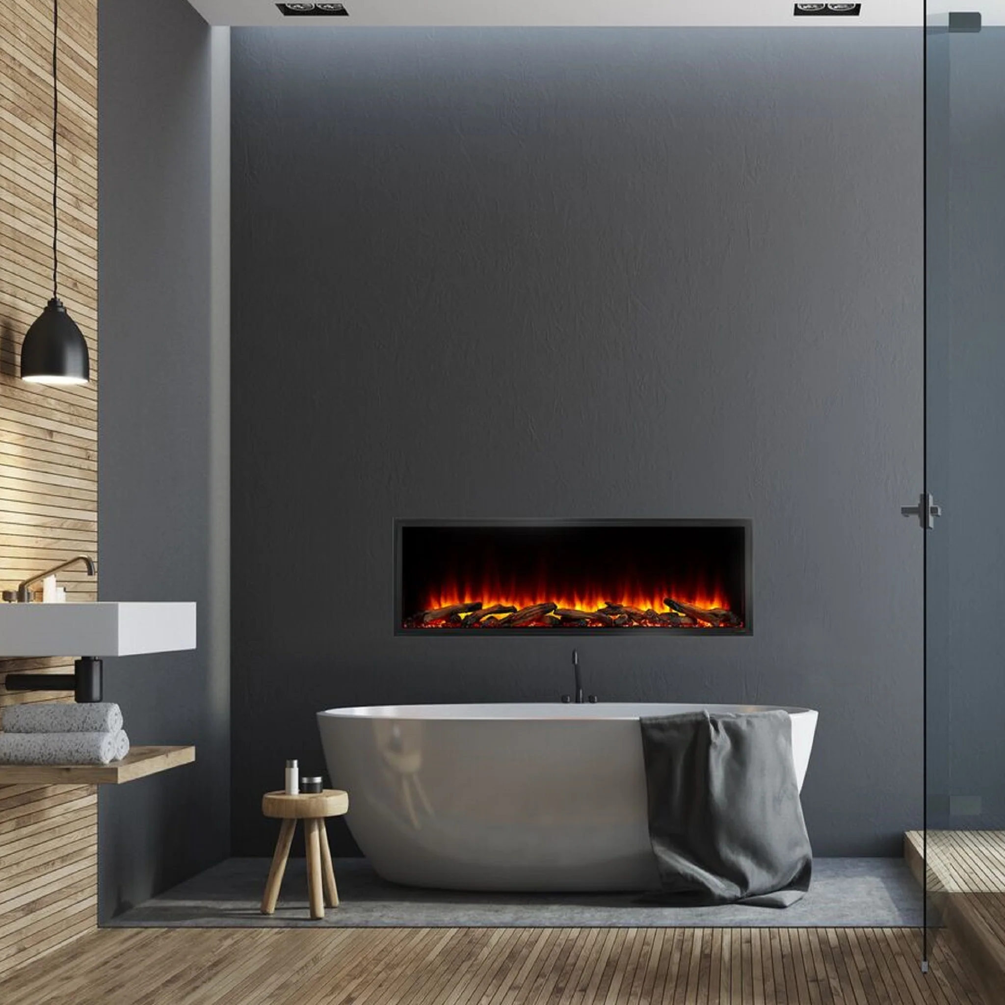 SimpliFire Scion Electric Fireplace - Image 5