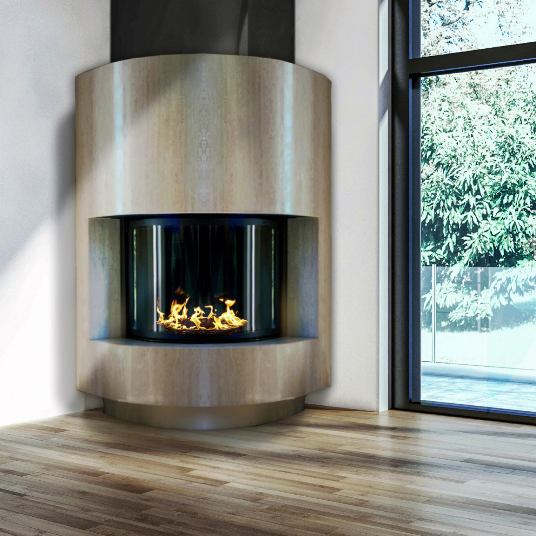Stellar Custom Gas Fireplace - Image 6